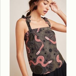 Anthropologie Corey Lynn Calter snake top